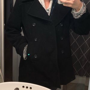 BLACK PEACOAT